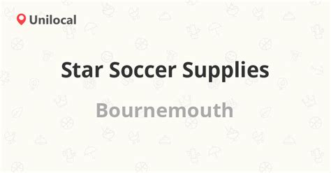 star soccer supplies bournemouth